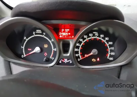 2013 Ford Fiesta Se from USA, damaged, VIN 3FADP4BJ7DM171850